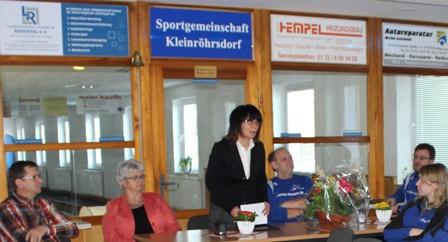 Übergabe Kegelbahn